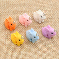 Colorful Sitting Rabbit Resin Charms in a Random Mix view 3