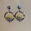 Black Gold Floral
