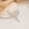 Silver Rosebud Clip