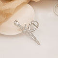 Twenty Seven Metal Floral Heart Star and Bow Hair Clips view 11
