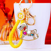 Yellow-Cord Rocking-Horse
