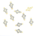 Pastel Crystal Cross Connector Collection for Jewelry Making view 10