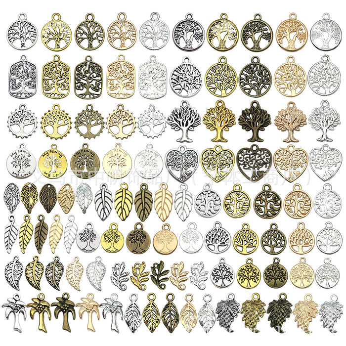 Gold-Tone Seashell Metal Charms with 100 Listed Options