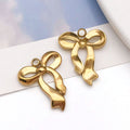 Stainless Steel Gold-Tone Bow and Butterfly Metal Charms with 10 Listed Options view 12