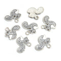 Enamel Squirrel Charms in Five Colors and Two Metal Tones view 6