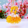 Jeweled Wedding Gown Doll Keychains in Nine Colors plus Assorted Option view 10