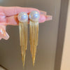 Gold Pearl Tassel