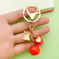 Strawberry, Cherry and Lemon Charm Keychains Featuring Orange Across 43 Variations view 3