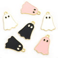 Enamel-Look Silver Gold Ghost Alloy Charms in 6 Styles view 5
