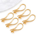Gold-Tone Earring Hook Jewelry Findings with 9 Listed Options view 12