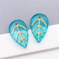 Metallic Leaf Glossy Charms with 11 Listed Options view 8