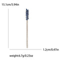 Rhinestone Wheat Ear Tassel Brooch Six Color Styles Long Drop view 9