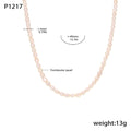 Freshwater Pearl Necklace Bracelet Hoop Earring Set Gold Tone view 7