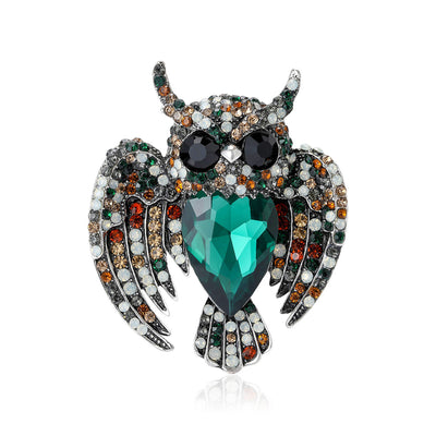 Winged Owl shown from the front