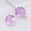 Clear Purple Four-Leaf