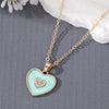 Green Crystal Heart