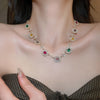 Gold Multicolor Necklace