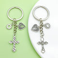 Heart Charm Keychains in 22 Pictured Variations for Bags and Keys view 3