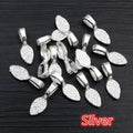 Shovel Shaped Metal Charm Pendants in Two Sizes and Five Finishes view 9