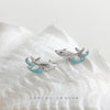 Aqua Dolphin Stud