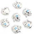 Tiny Elephant Enamel Charms in Ten Bright Colorways view 11
