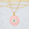 Pink Enamel Eye