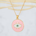 Assorted Crystal Evil Eye and Hamsa Pendant Necklaces in Twelve Designs view 11