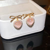 Pink Heart Bow