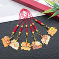 Horse Motif Phone Straps and Number Tag Clasp Charms for Accessory Making view 3