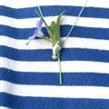 Hand Shaped Floral Jewelry in Six Necklace Pin and Stud Styles view 8