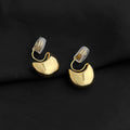 Gold Double Layer Mosquito Coil Clip Earrings Charm Mix view 6