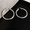 Silver Smooth Hoop