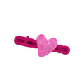 Glitter Heart Duck Bill Hair Clips Five Color Assortment view 5