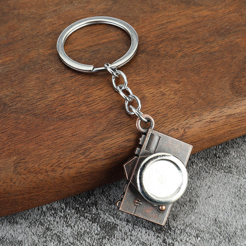Vintage Camera Alloy Keychain Gift Bag Charm Accessory