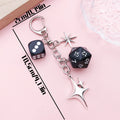 Dice Charm Keychains in 13 Pictured Variations for Bags and Keys view 2