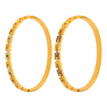 Stainless Steel Chain Link Hinge Bangle With Zircon Accents view 5