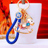 Royal-Blue-Cord Gem-Horse