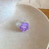 Purple Flower Ring