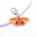 Printed Acrylic Butterfly Bag Charms Heart Clasp 8 Styles view 8