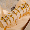 Gold Adjustable Charm Bracelets Beads Rhinestone Slider Cord view 4