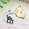 Black Cat Metal Charms with 9 Listed Options for DIY Jewelry Making view 10