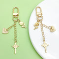 Flower Charm Keychains in 22 Pictured Variations for Bags and Keys view 3