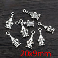 Miniature Barware and Cocktail Charms in Antique Silver Finish view 8
