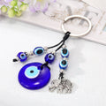 Blue Evil Eye Metal Keychain Assortment Random 12 Pack Mix view 3