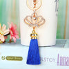 Royal-Blue Crown-Tassel