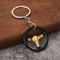 Three-Spoke Steering Wheel Keychain in Five Colors view 7