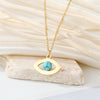 Turquoise Open Eye