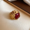 Red Cabochon