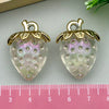 Clear Iridescent Strawberry