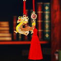 Mixed Jeweled Dragon Vehicle Hanging Ornaments in Twenty Three Styles view 11